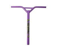 Madd Gear MGP Bat Wings Oversized Rake Scooter Handlebars - Purple with Logo