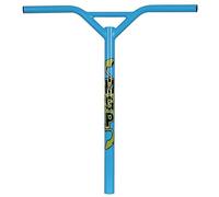 Madd Gear MGP Bat Wings Straight Scooter Handlebars - Blue with Logo