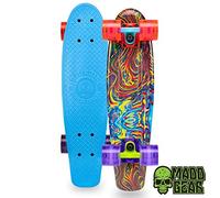 Madd Gear Retro Board - Old School Short Board (Oil Slick)