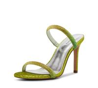Madden Girl Women's Beauty-r Heeled Sandal, Citron Multi, 6.5 UK