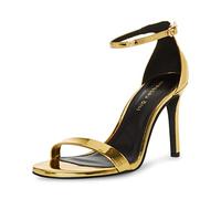 Madden Girl Women's Brazen Heeled Sandal, Gold, 5.5 UK