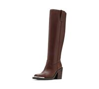 Madden Girl Women's Dollee Knee High Boot, Cognac Paris, 7.5