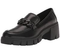 Madden Girl Women's Hoxtonn Loafer, Black Paris, 5.5 UK