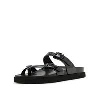 Madden Girl Women's Mauii Slide Sandal, Black Patent, 5 UK