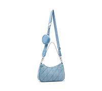 Madden Girl Women's Mg241161 Blue Shoulder Bag Crossbody, Denim