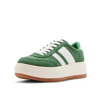 Madden Girl Women's Navida Sneaker, Green/White, 6 UK