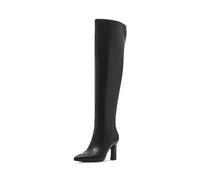 Madden Girl Women's Sizzlee Fashion Boot, Black Paris, 5.5