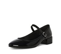 Madden Girl Women's Tutu Ballet Flat, Black Patent, 8 UK