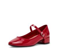 Madden Girl Women's Tutu Ballet Flat, Red Patent, 5 UK