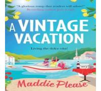 Maddie Please A Vintage Vacation Hardback Book in White Maddie Please White