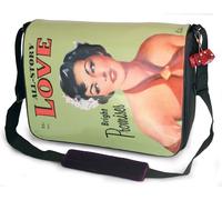 Maddie Powers Cute Bug Bright Promises Messenger Bag - Fits Laptops with Screen Sizes Up to 15.4 inch (Green)