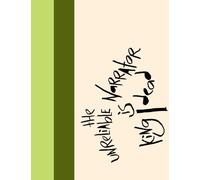 Madding Mission "The Unreliable Narrator Is King/Dead" Jotter Book