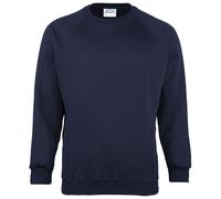 Maddins Coloursure™ sweatshirt - Easycare crew neck, Raglan sleeve with cuff