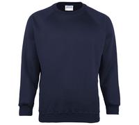 Maddins Coloursure Sweatshirt Multitask Easycare Crew Neck Raglan Sleeve
