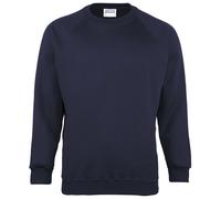 Maddins Kids Unisex Coloursure Crew Neck Sweatshirt / Schoolwear RW841