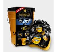 MADDOX DETAIL - Car Wash Kit with Bucket, Lid, Grit Trap, and Sponge | Innovation and Quality for Perfect Detailing | All-in-One Car Wash Kit | Scratch-Resistant | Superabsorbent Sponge