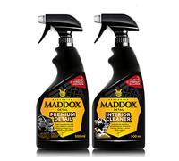 Maddox Detail - Interior Care Kit 2x500ml | Dashboard Car Cleaner Spray with Brightener | Deep Cleaning and Protection for Upholstery | 2 Product Kit | dual action car polish