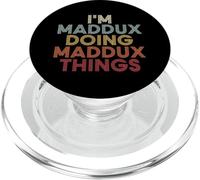 Maddux Name Maddux Personalized Name First Given PopSockets PopGrip for MagSafe