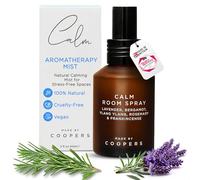 Made by Coopers Calm Room Spray | Natural Air Freshener with Essential Oils | Calming Aromatherapy Blend with Lavender, Frankincense, Bergamot, and Rosemary | Vegan & Cruelty Free | 60ml Glass Bottle