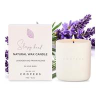 Made By Coopers Natural Candle, Sleepy Head Scented Candle, Perfect Candle Gift Set Made with Essential Oils, 170g