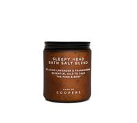 Made by Coopers Sleepy Head Bath Salt Blend - 500g - Natural Sleep Aid with Lavender & Frankincense Essential Oils, Epsom & Himalayan Salts