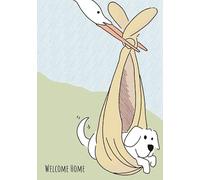 Made By Goof all Occasions Edible Greeting Cards for Dogs w/a pen filled with edible ink - Bacon Scented - Made of dog-friendly ingredients A5-sized card (5.8 x 8.3 inches)