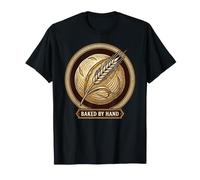 Made By Hand Bread Baker Sourdough Artisan Wheat Lover T-Shirt