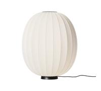 Made By Hand Knit-Wit 65 High Oval Level floor lamp Pearl white