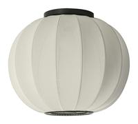 Made By Hand - Knit-Wit Ceiling Lamp Round Ø45 cm, Pearl White - Pearl White