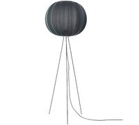 Made By Hand - Knit-Wit Floor Lamp High Round 60 cm, Black - Black