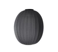 Made By Hand Knit-Wit High/Oval Ceiling Light Ø65 Black