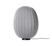 Made By Hand Knit-Wit High/Oval Floor Lamp Low Ø65 Silver