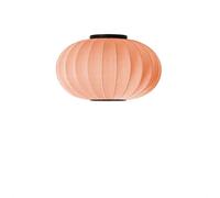 Made By Hand Knit-Wit Oval Ceiling/ Wall Lamp Ø57 Coral