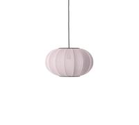 Made By Hand Knit-Wit Oval Pendant Light Pink Ø45