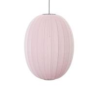 Made By Hand Knit-Wit Oval Pendant Light Pink Ø65