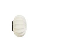 Made By Hand Knit-Wit Oval Wall Lamp Ø45 cm Pearl White