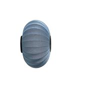 Made By Hand Knit-Wit Oval Wall Lamp Ø57 cm Blue Stone