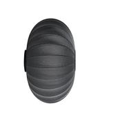 Made By Hand Knit-Wit Oval Wall Lamp Ø76 cm Black