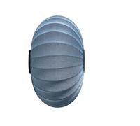 Made By Hand Knit-Wit Oval Wall Lamp Ø76 cm Blue Stone