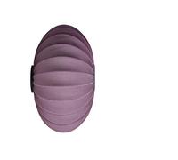 Made By Hand Knit-Wit Oval Wall Lamp Ø76 cm Burgundy