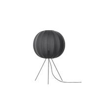 Made By Hand Knit-Wit Round Floor Lamp Ø60 Medium Black