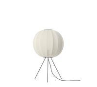 Made By Hand Knit-Wit Round Floor Lamp Ø60 Medium Pearl White
