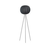 Made By Hand Knit-Wit Round Floor Lamp High Ø45 Black