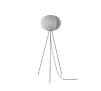 Made By Hand Knit-Wit Round Floor Lamp High Ø45 Silver