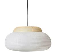 Made By Hand - Papier Single Pendant Ø80 cm, Soft Yellow - Soft Yellow