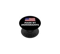 Made by Immigrants American Flag Immigration PopSockets Adhesive PopGrip
