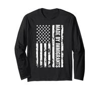 Made By Immigrants Proud Immigrant Pro Immigration Long Sleeve T-Shirt