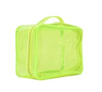 Made by Mitchell XL Green Jelly Makeup Bag
