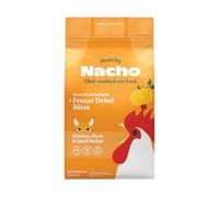 Made by Nacho Dry Cat Kibble 2lb Bag, High Protein Premium Cat Food with Freeze-Dried Pieces, Cage-Free Chicken, Duck & Quail, Limited Ingredients, Single Bag
