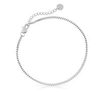 Made by Nami Stainless Steel Cuban Link Bracelet for Men - Hip Hop Cuban Link Bracelet - Silver Bracelet for Men (Venetian Chain Link)